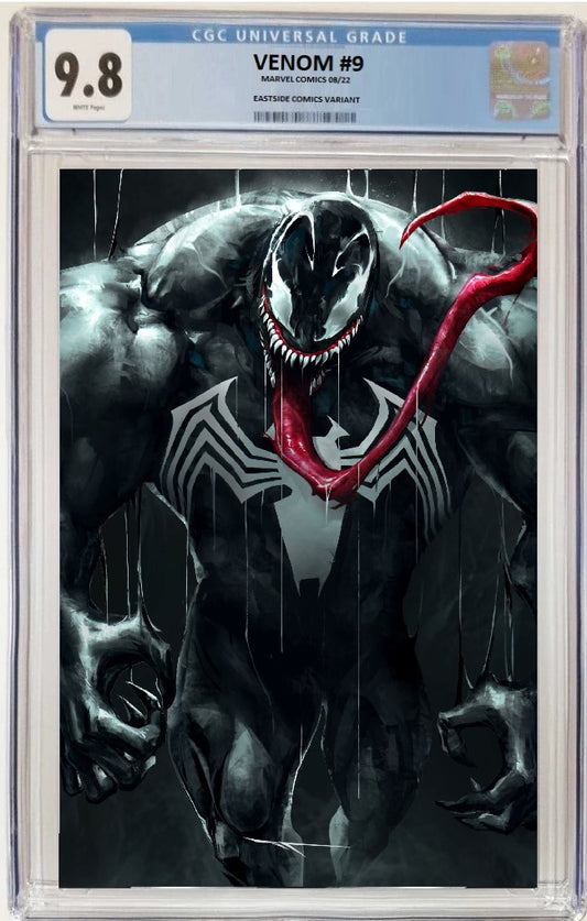 VENOM #9 IVAN TAO VIRGIN VARIANT LIMITED TO 1000 CGC 9.8 PREORDER