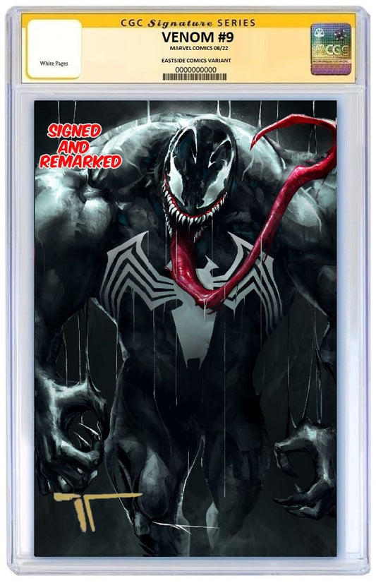 VENOM #9 IVAN TAO VIRGIN VARIANT LIMITED TO 1000 CGC REMARK 9.8