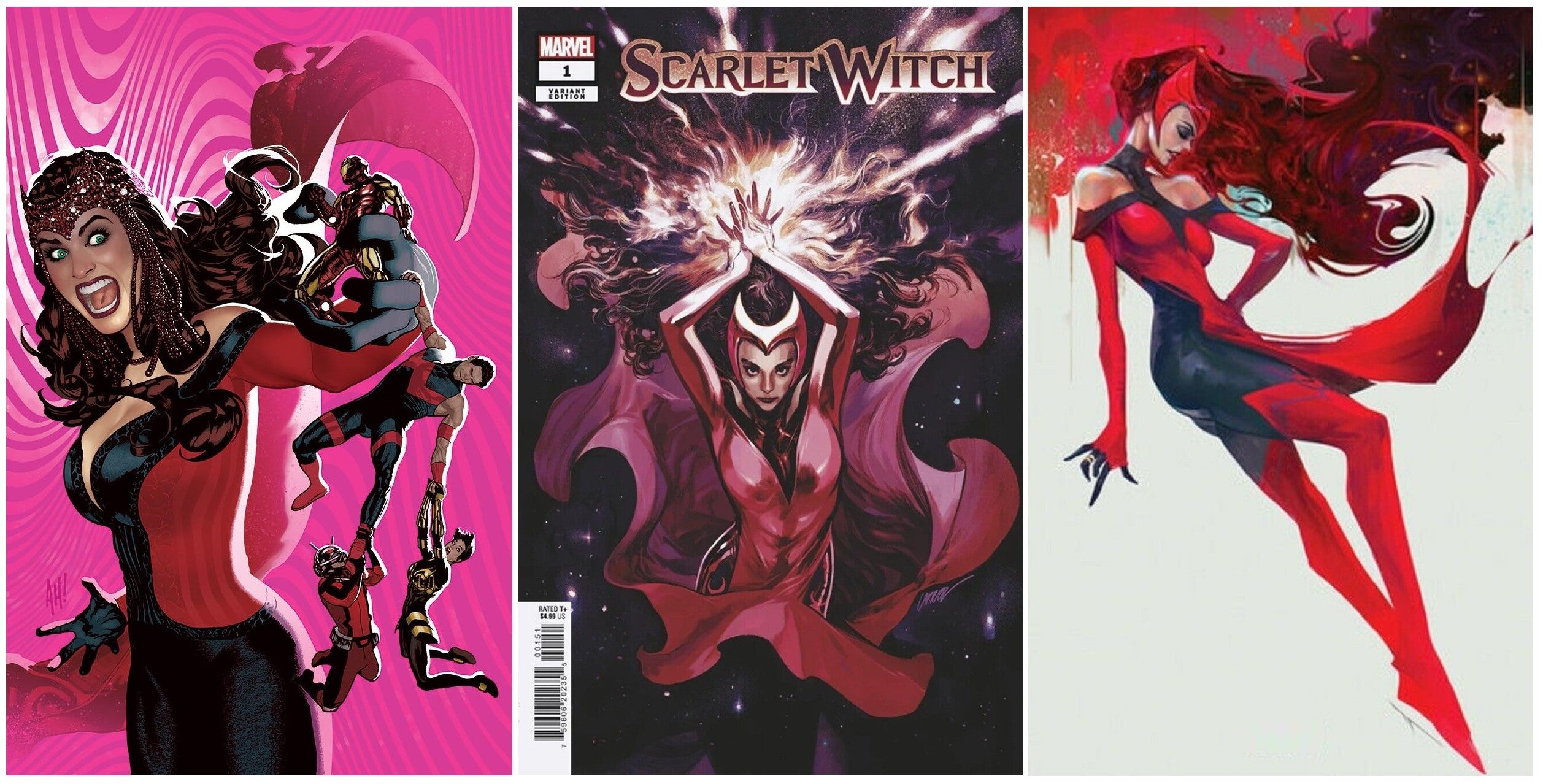 Scarlet Witch 1 store Ivan Tao virgin 1:100 variant NM