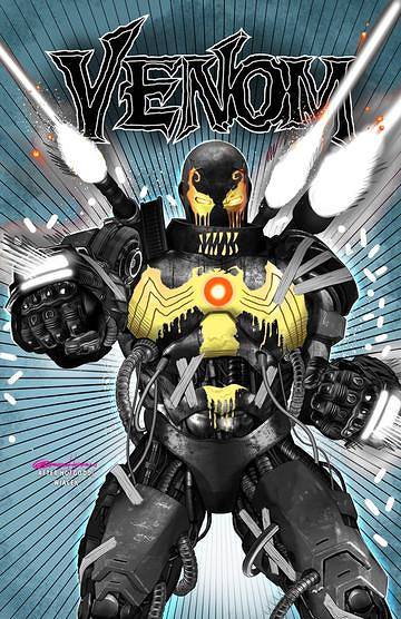 VENOM #25 GREG HORN WAR MACHINE HOMAGE TRADE DRESS VARIANT LIMITED TO 3000