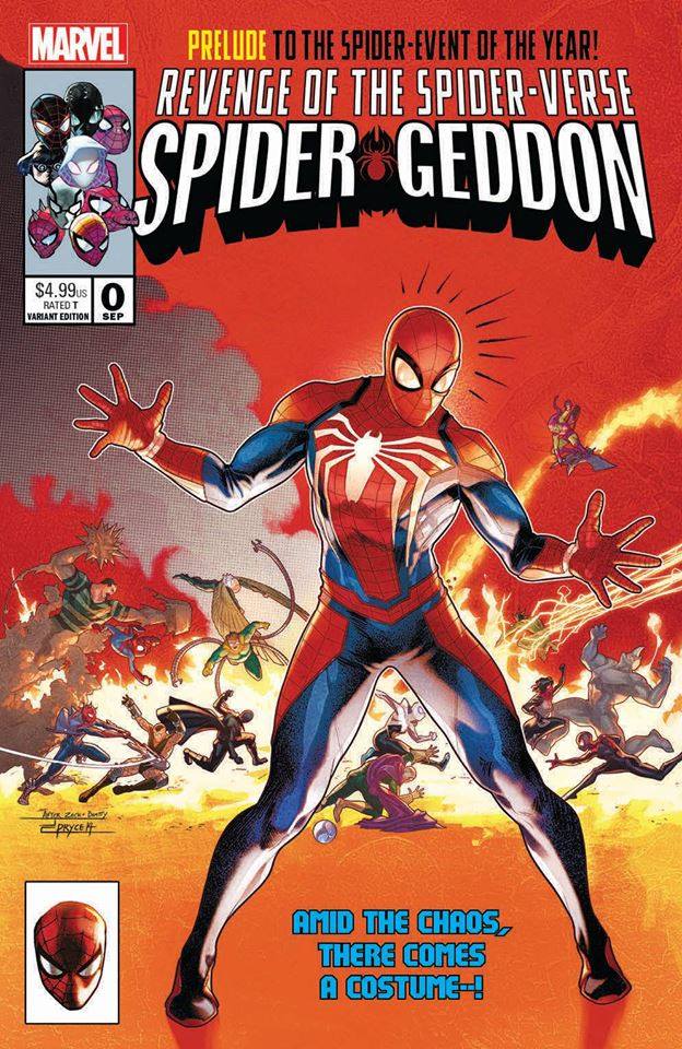 SPIDER-GEDDON #0 JAMAL CAMPBELL SECRET WARS 8 HOMAGE VARIANT LIMITED TO 1000 COPIES