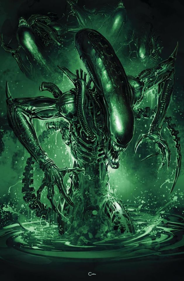 ALIEN #1 CLAYTON CRAIN EXCLUSIVE NIGHTVISION VIRGIN VARIANT