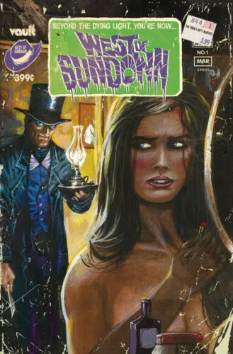 WEST OF SUNDOWN #1 TIM DANIEL 'HOUSE OF SCRETS 92 HOMAGE' 1 PER STORE VARIANT