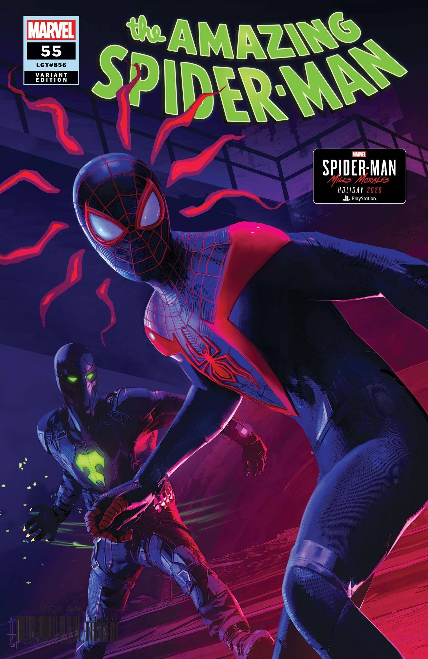 AMAZING SPIDER-MAN #55 1:10 HORTON SPIDER-MAN MILES MORALES VARIANT