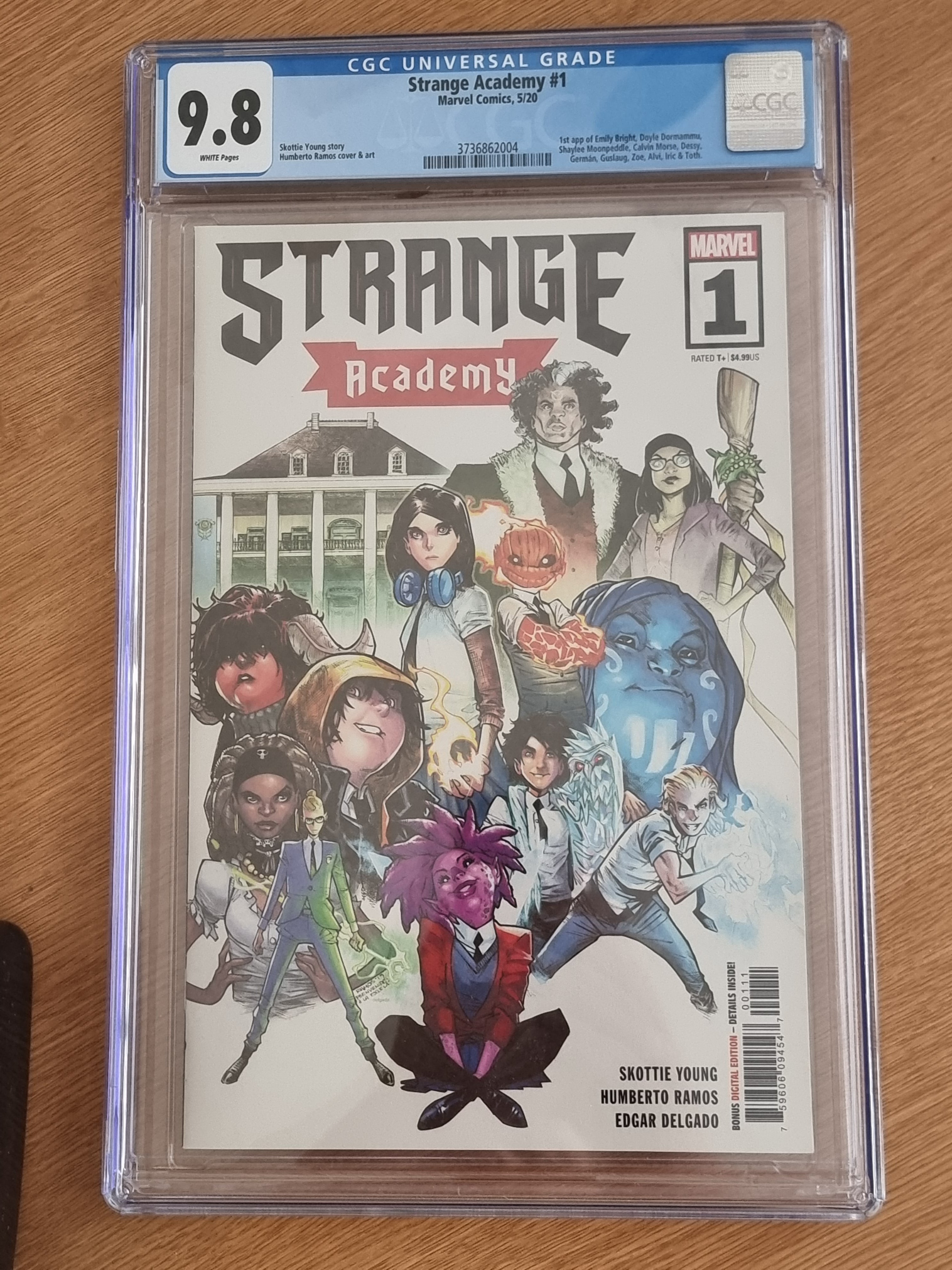 Strange Academy shops #1 CGC 9.8