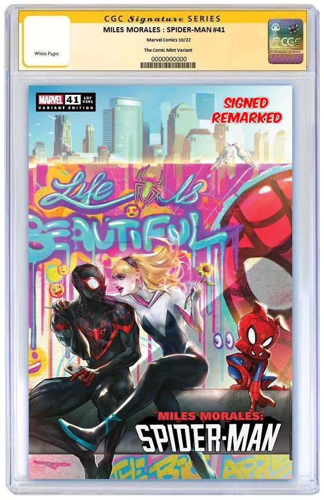 MILES MORALES: SPIDER-MAN #42 Ivan Tao Homage Variant Cover