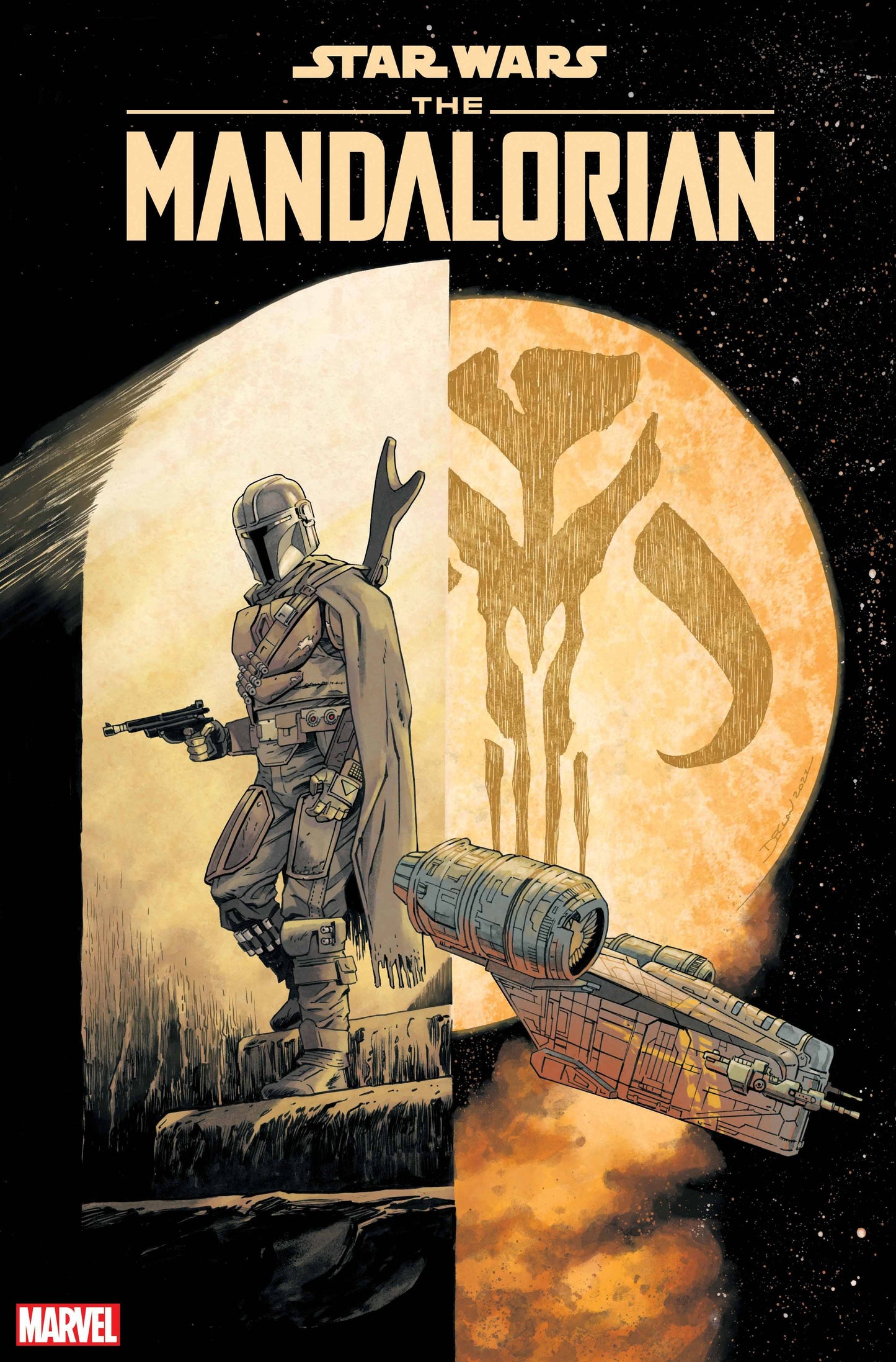 22/06/2022  STAR WARS MANDALORIAN #1 SHALVEY VARIANT