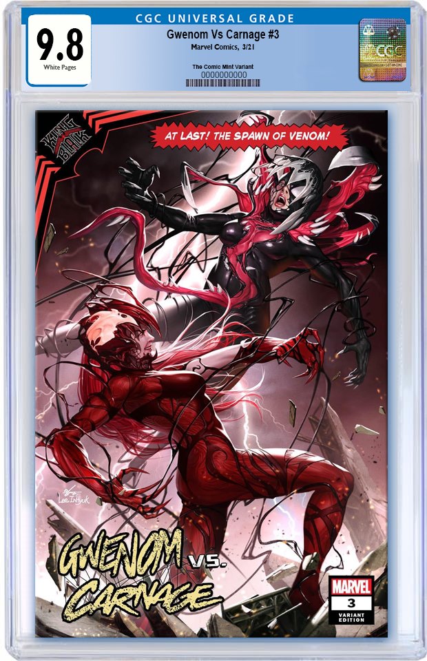 KING IN BLACK GWENOM VS CARNAGE #3 INHYUK LEE 'ASM 361 HOMAGE' VARIANT