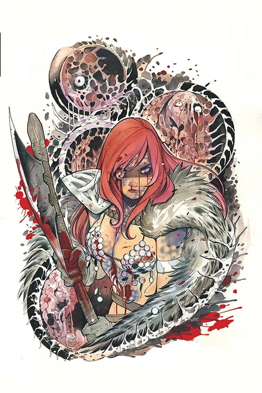 DIE!NAMITE #1 PEACH MOMOKO ZOMBIE RED SONJA LIMITED VIRGIN VARIANT