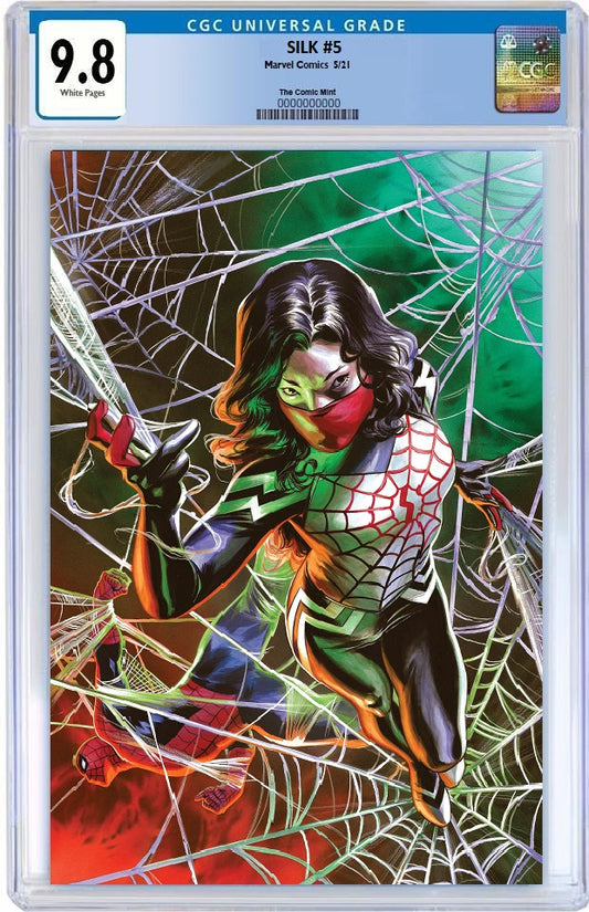 SILK #5 FELIPE MASSAFERA VIRGIN VARIANT LIMITED TO 600 WITH COA CGC 9.8 PREORDER