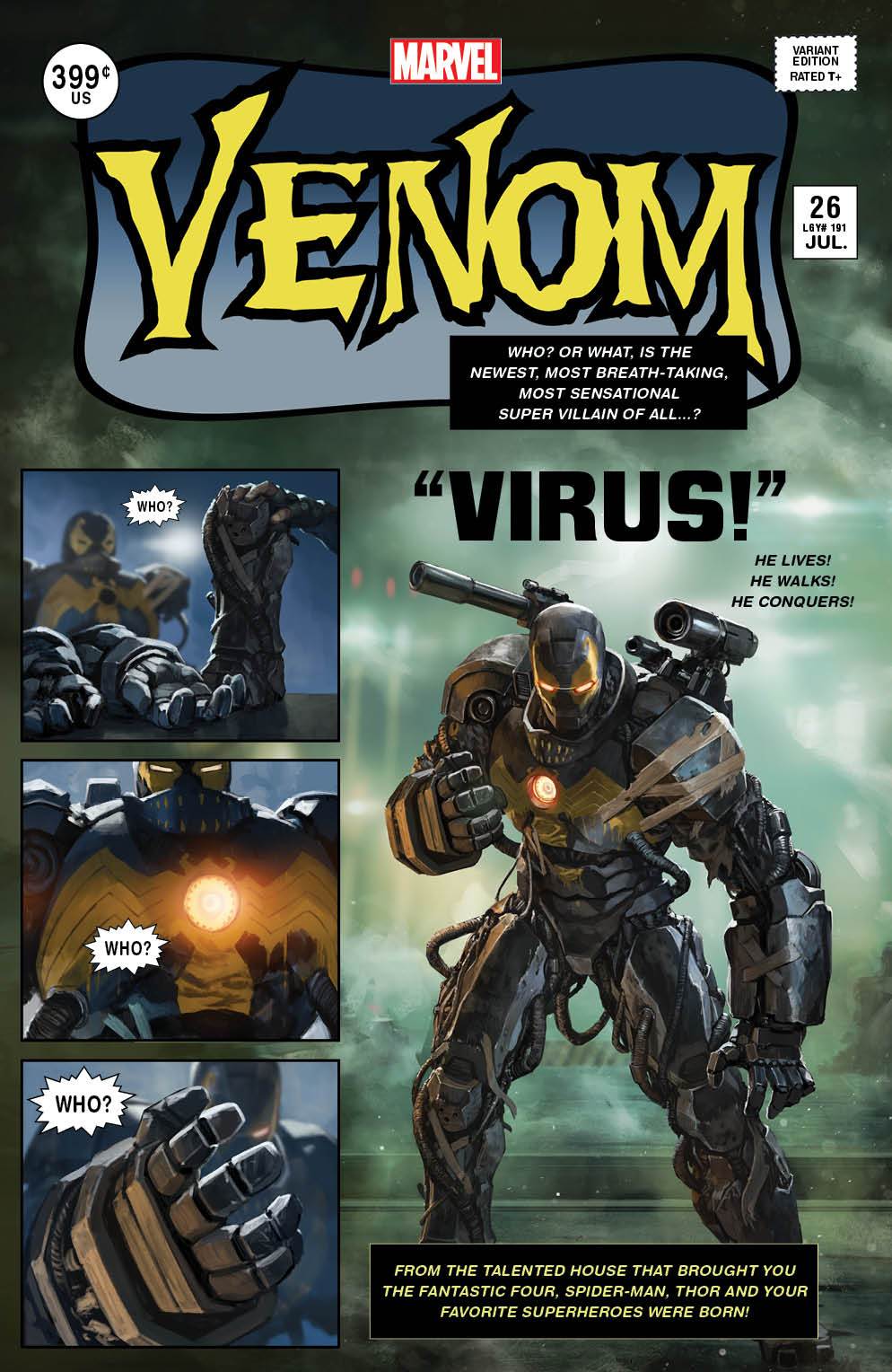 VENOM #26 SKAN SRISUWAN HOMAGE VARIANT