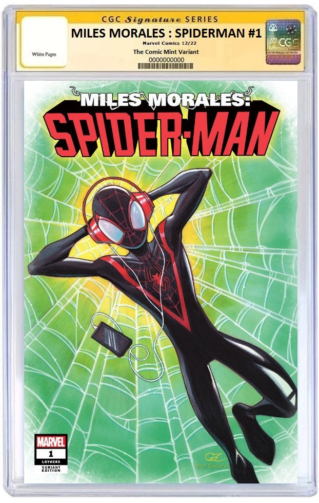 Miles Morales Spider Man 1 Chrissie Zullo Trade Dress Variant Limited Sad Lemon Comics 8979