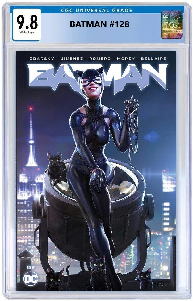 BATMAN #128 TIAGO DA SILVA NYCC 2022 VARIANT LIMITED TO 800 WITH COA - RAW & CGC