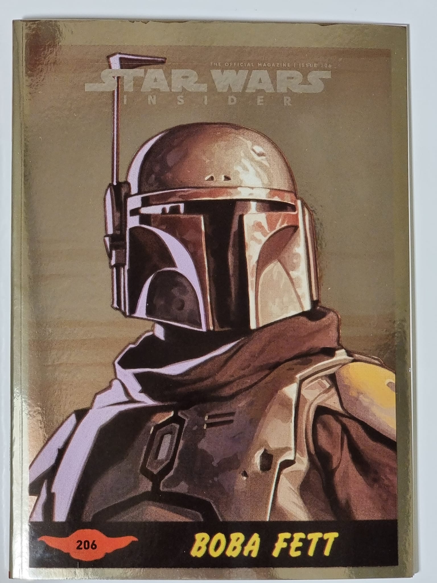 STAR factory WARS INSIDER #213 FOIL LTD 1000 ( MANDALORIAN) NYCC 2022 EXCLUSIVE