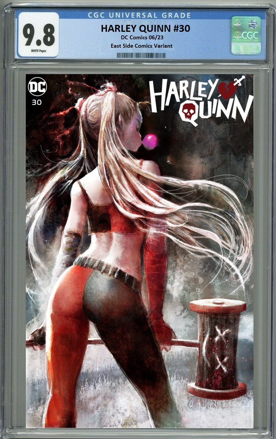 HARLEY QUINN #30 SEB MCKINNON VARIANT LIMITED TO 800 COPIES WITH NUMBERED COA CGC 9.8 PREORDER