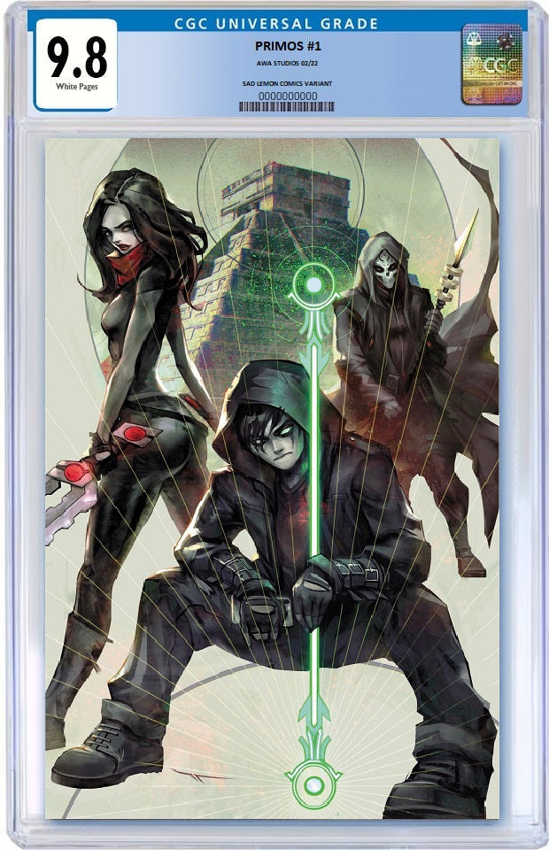 PRIMOS #1 IVAN TAO VIRGIN VARIANT LIMITED TO 350 COPIES CGC 9.8 PREORDER