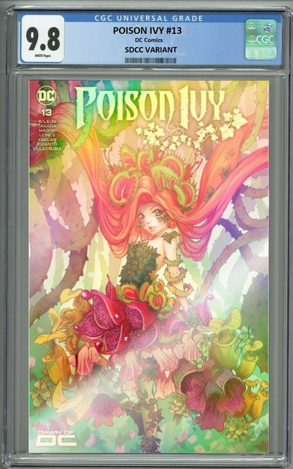 SDCC 2023 POISON IVY #13 CAMILA D'ERRICO FOIL VARIANT LIMITED TO 600 COPIES WITH NUMBERED COA - RAW & GRADED OPTIONS