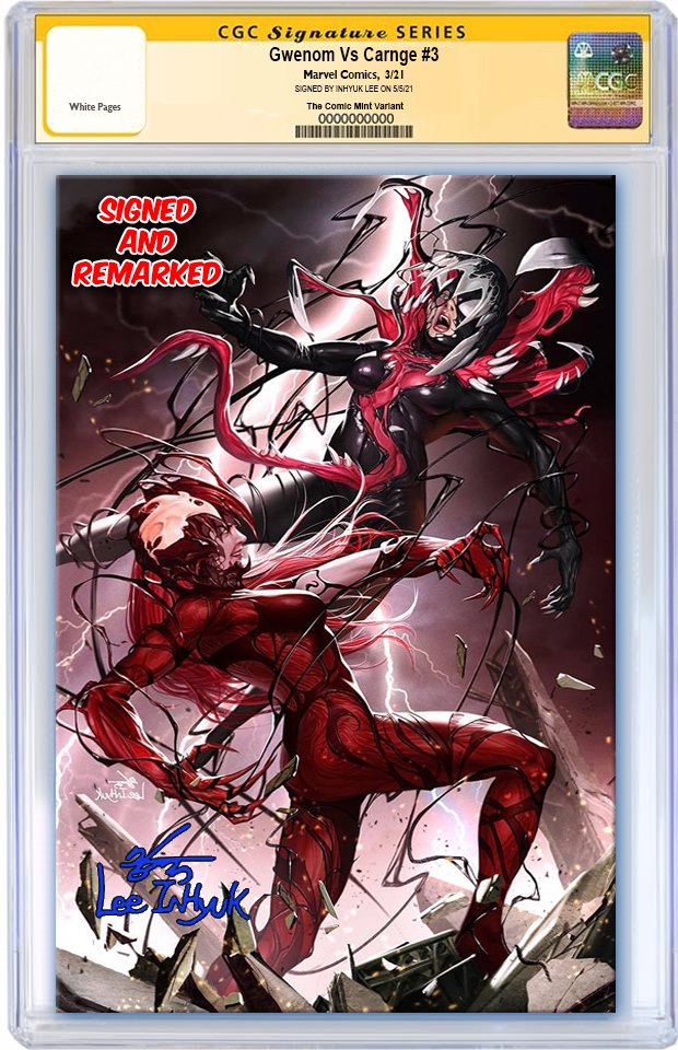 KING IN BLACK GWENOM VS CARNAGE #3 INHYUK LEE 'ASM 361 HOMAGE' VARIANT