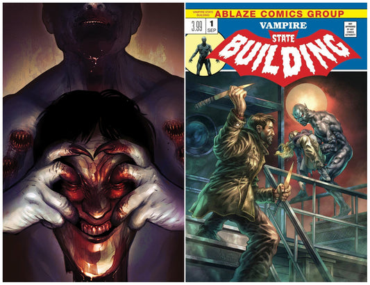 VAMPIRE STATE BUILDING #1 ALAN QUAH TOMB OF DRACULA 10 HOMAGE & MATT TIMSON VIRGIN SET BOTH LIMITED TO 500