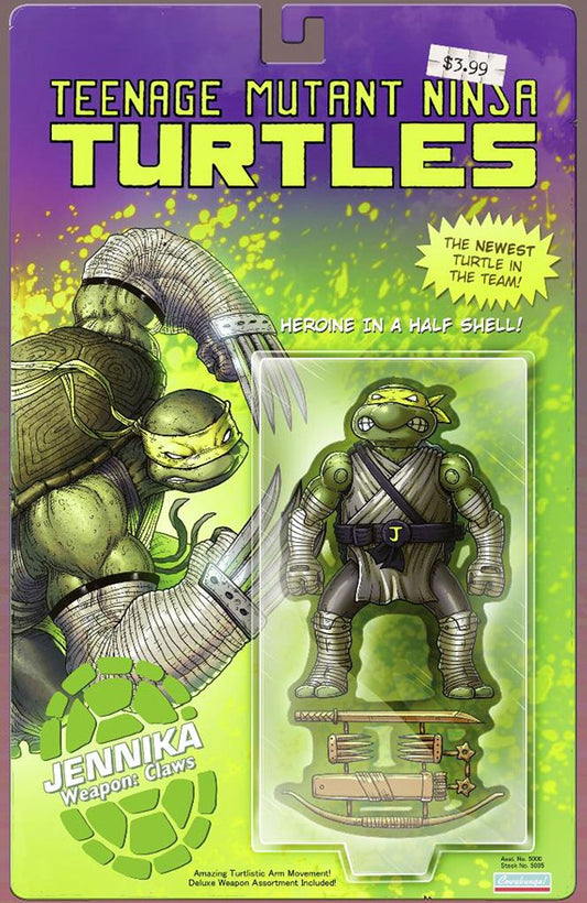 TMNT #98 MIKE VASQUEZ JENNIKA ACTION FIGURE VARIANT LIMITED TO 800